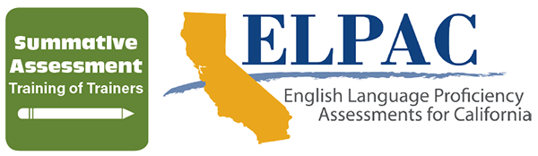 Elpac Summative Assessment Trainer Of Trainers